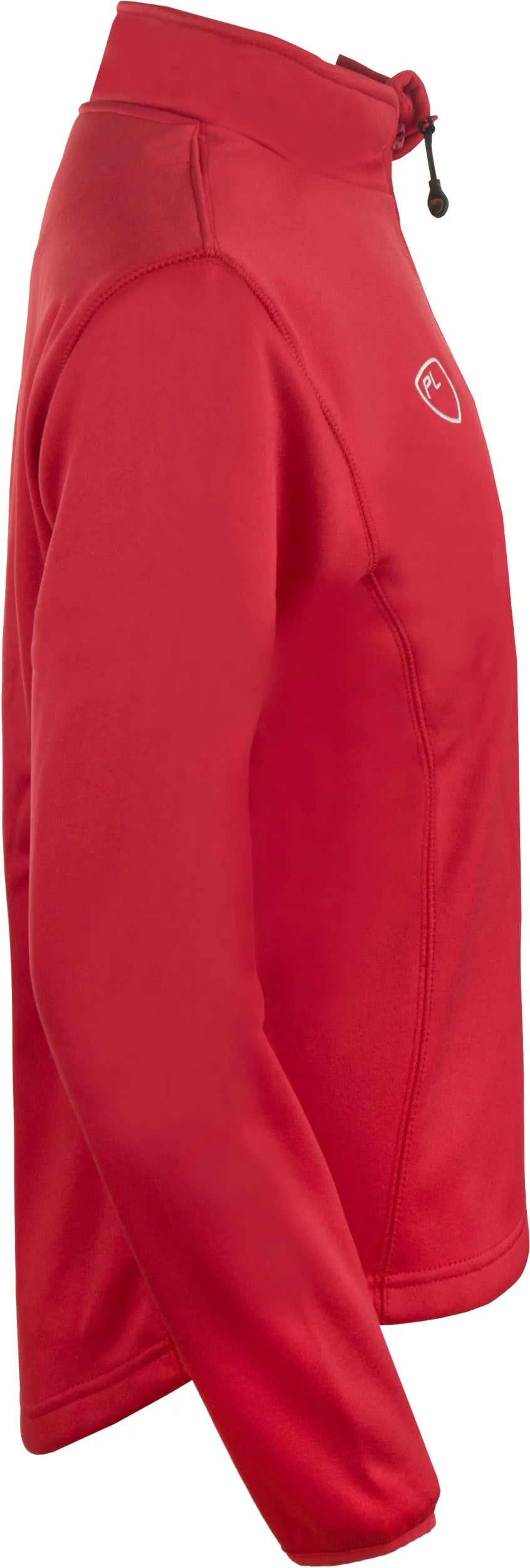 Sudadera para niños playerlayer cuarto de cremallera rojo 140-146