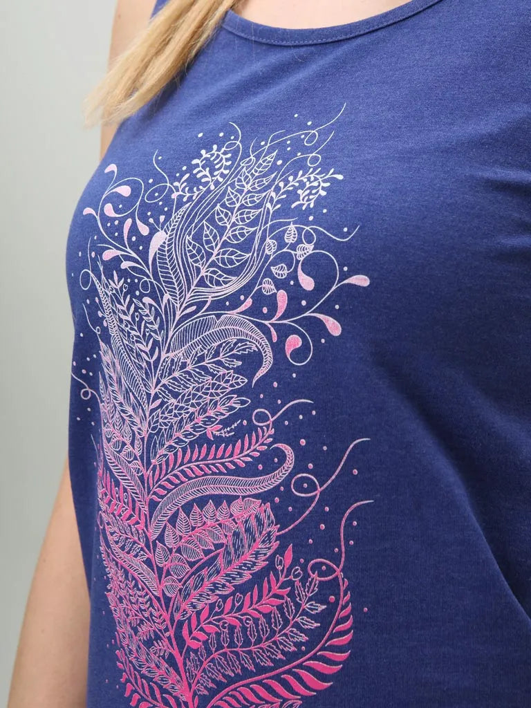 Damski podkoszulek Loap auli blue xs