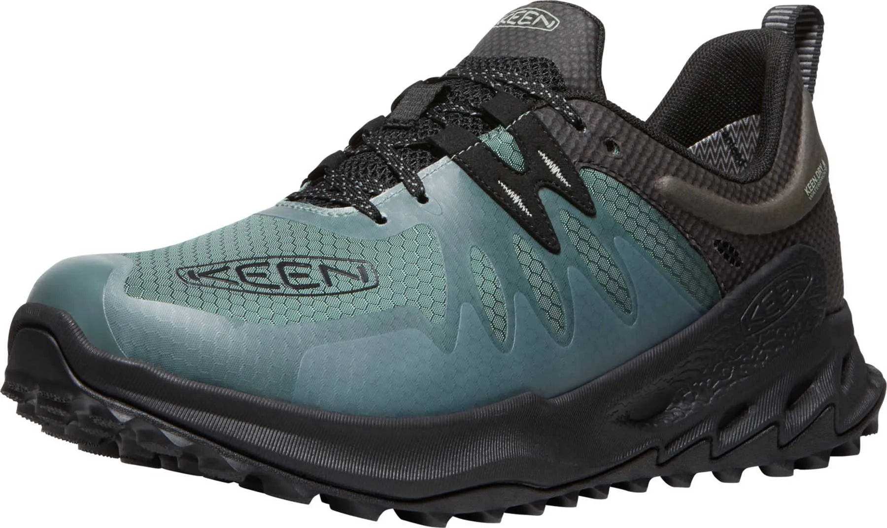 Men's Shoes Keen Men Zionic Wp Dark Forest/black Black