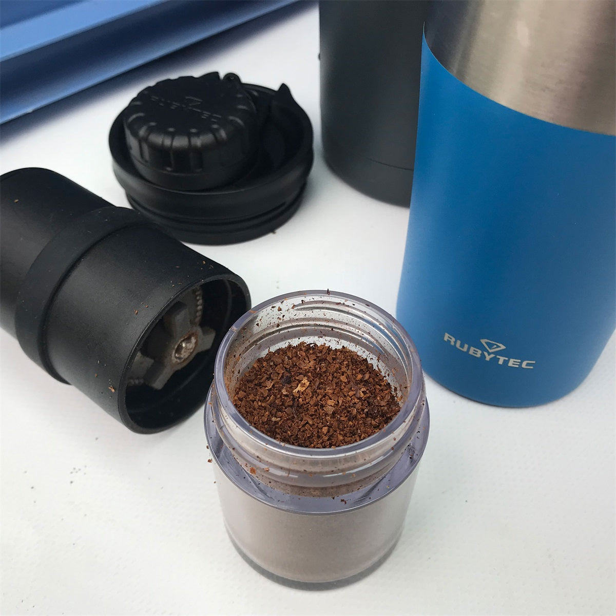 Macinacaffè portatile Rubytec Robusta Nero