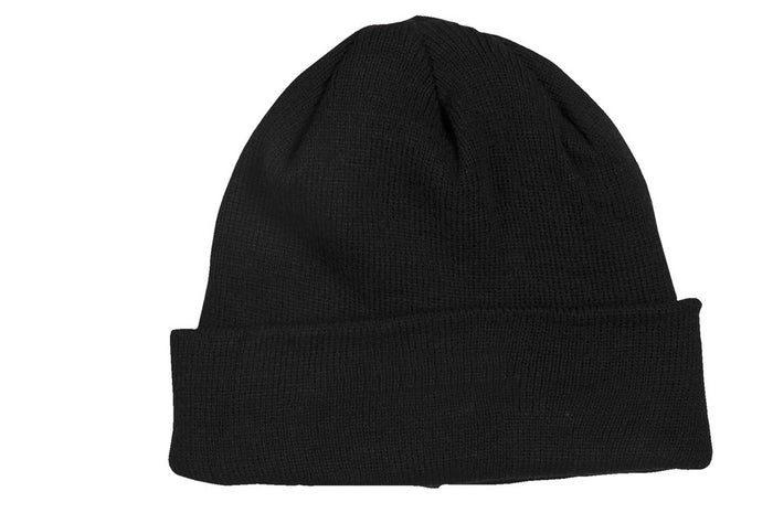Black Knitted Hat Czd