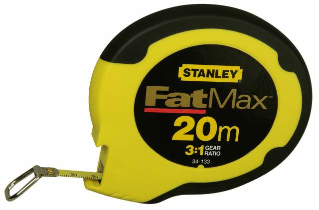 Fatmax Rustfrit Stål Tape Precision Ii Klasse 20m/10mm