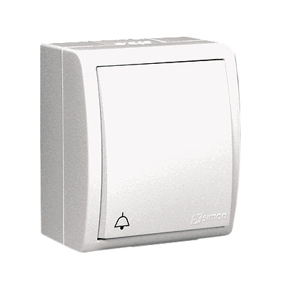 Aquarius Bell Button Ip54 White Aqd1/11