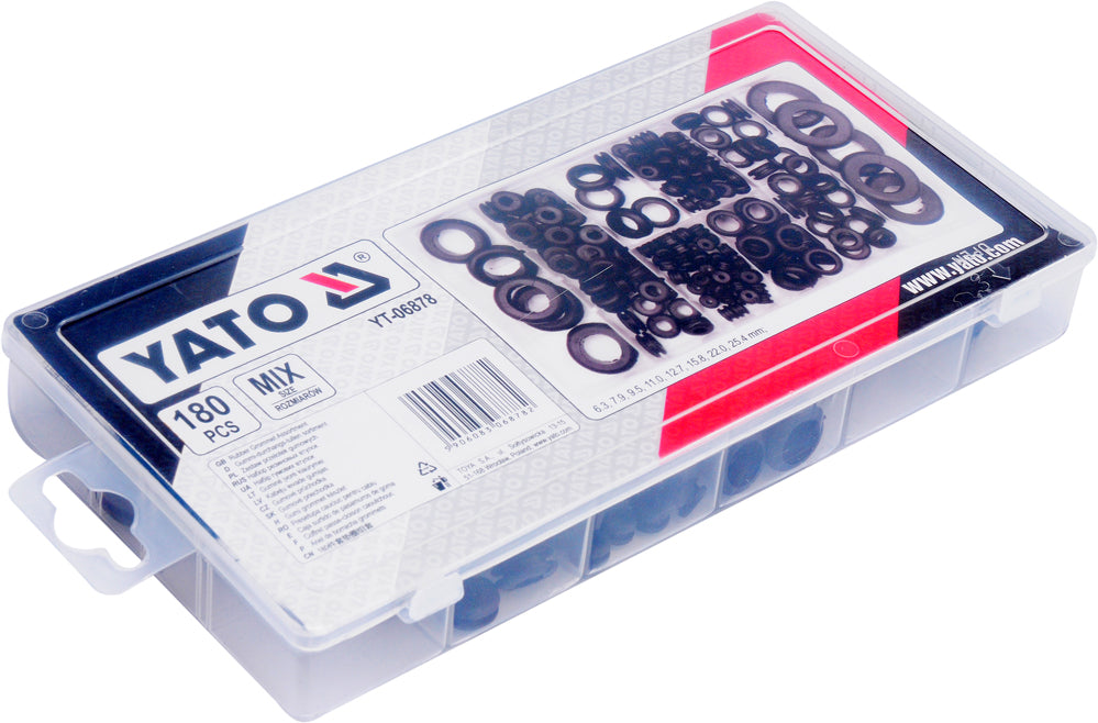 Set cu ochiuri din cauciuc 180 buc Mix