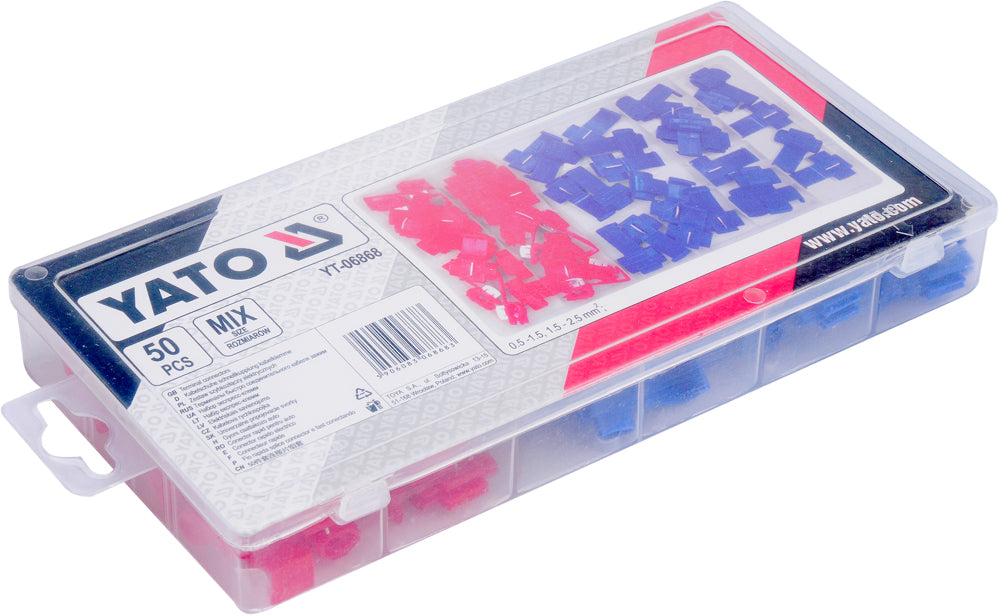 Electrical Quick Connector Set 50 Pcs