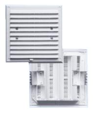 Griglia di ventilazione con feritoia 175*215 mm Marrone
