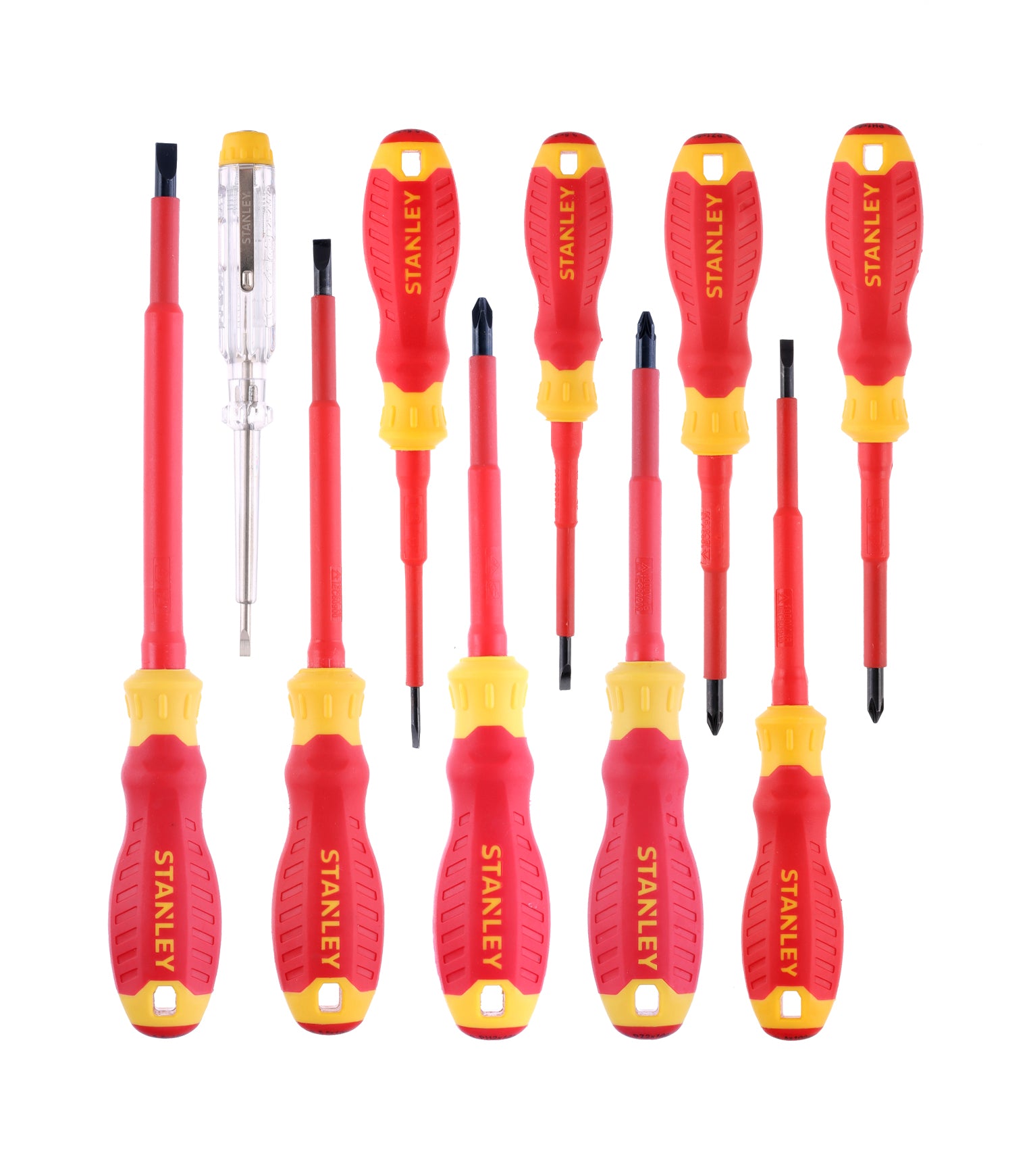 VDE-Schraubendreher-Satz 10-tlg. 2pz+5sl+tester