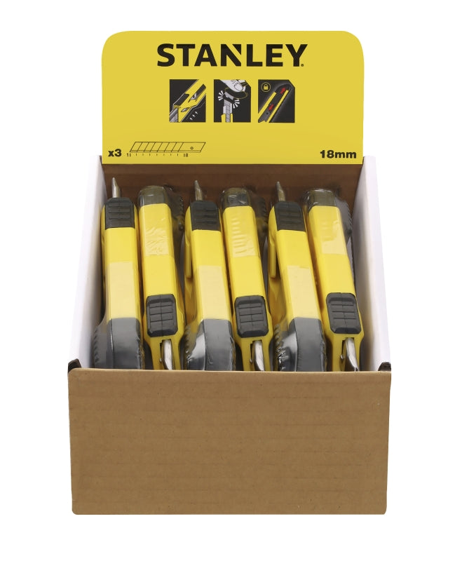 Plastkniv Med 3 Blade Tpr 18mm