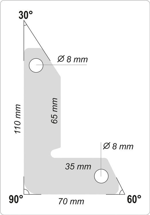 Magnetiske svejseholdere 32 Kg 2 stk