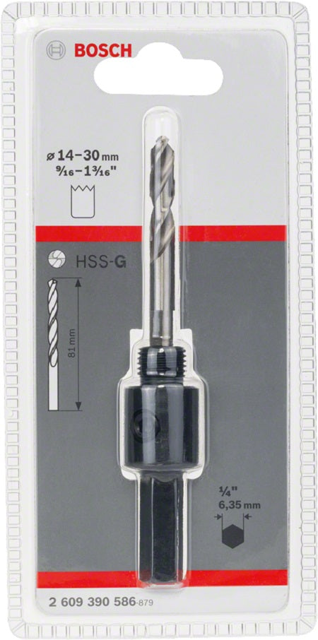 Mango 1/4'' Para Sierras Corona 14-30mm