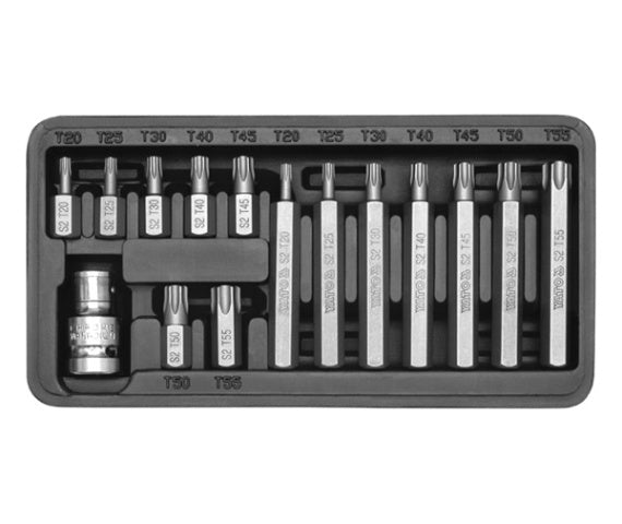 Set speciale 15-delige Torx-sleutels