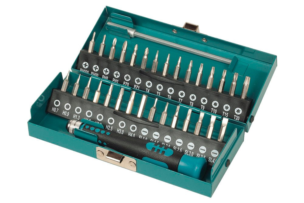 Conjunto de micro bits para chave de fenda