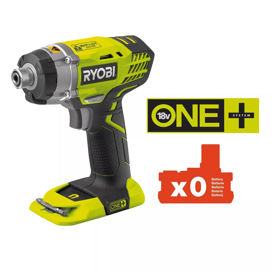 Driver de impacto sem fio Rid1801m 18v 0*ah One+