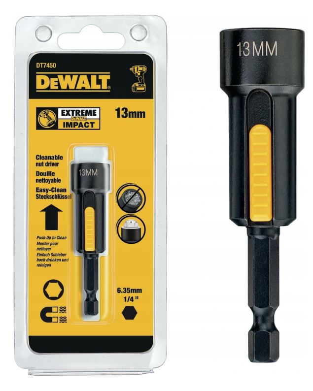 Magnetlock med rengöringselement 13mm