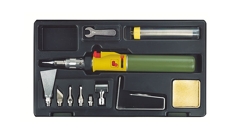 Ferro de soldar a gás Proxxon Microflam - Kit