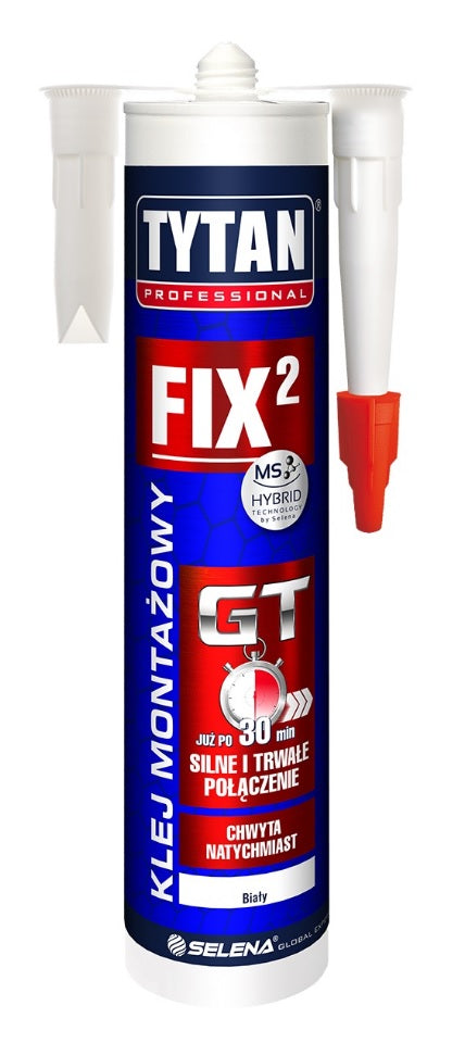 Fix2 Gt montážne lepidlo 290ml biele