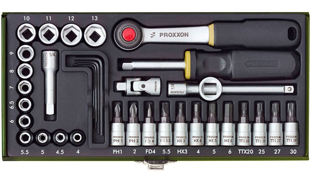 Proxxon Mechanics Kit 36 Parts