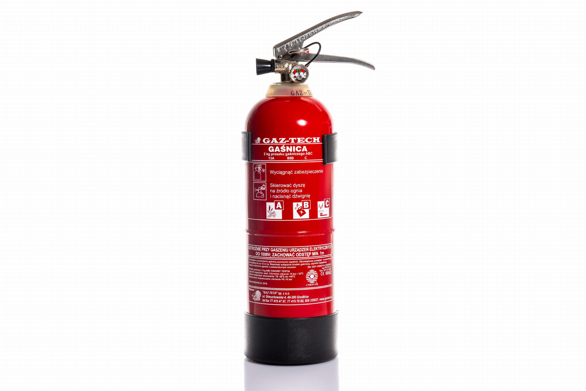 Extinctor cu pulbere de 2 kg