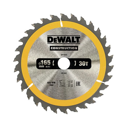 Circular Saw Blade For Wood 165/20mm 30 Teeth