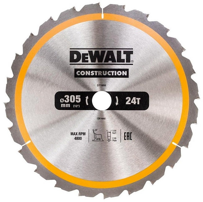 Circular Saw Blade For Wood 305/30mm 24 Teeth