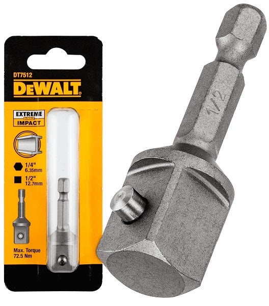 Impact Driver Adapter From 1/4' To 1/2'