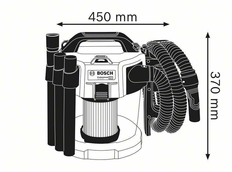 Battery Vacuum Cleaner Gas 18v-10 L
