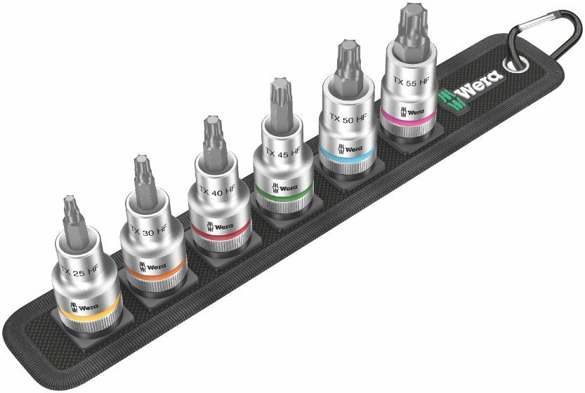 Zestaw bitów nasadowych Zyklop 1/2' Torx Hf