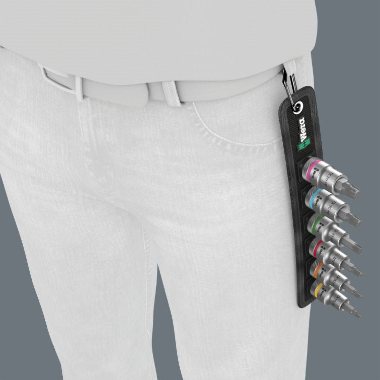 Zestaw bitów nasadowych Zyklop 1/2' Torx Hf