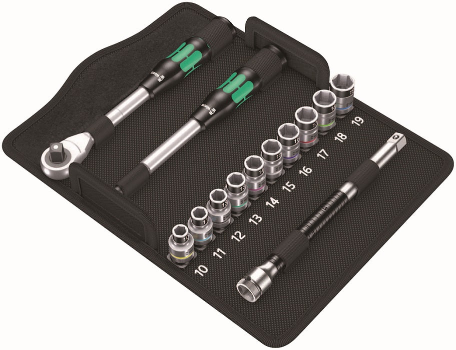 Sada nástrčných kľúčov Zyklop Hybrid 1/2''