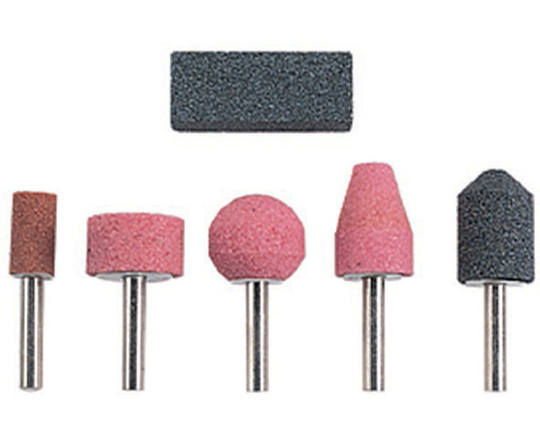 Grinding Stones Set 6mm Shank 5 Pcs.