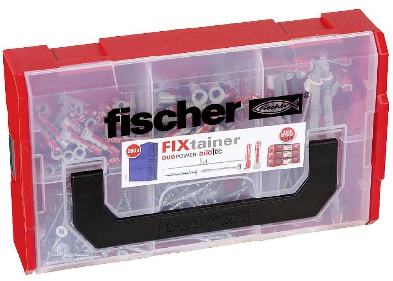 Fixtainer Duopower 200 Zátky + Šrouby + Duotec