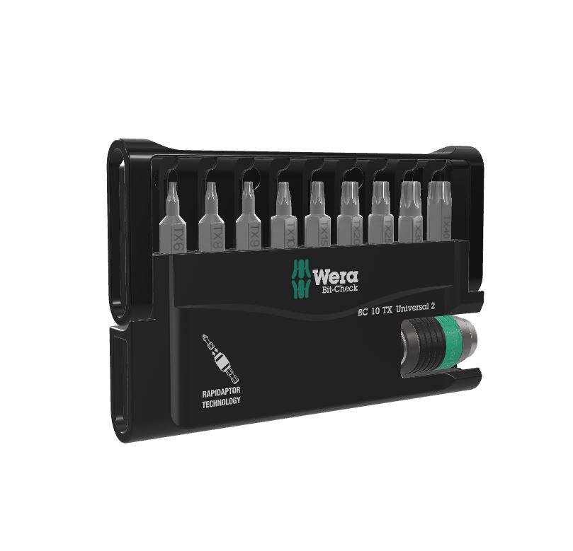 Bit-check 10 Tx Conjunto Universal Suporte Rapidador 10 Pcs