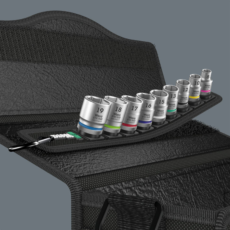 Zyklop 3/8 Socket Wrench Set 9 Pieces