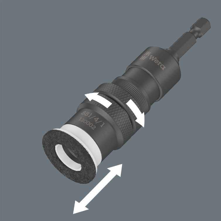 Bit Set + Rapidator Holder For Terrace Construction T1 21 Pieces