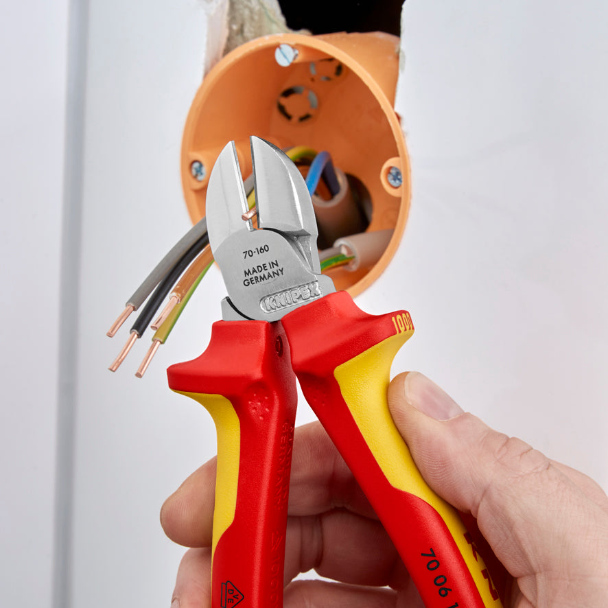 Izolované boční štípací kleště 160 mm