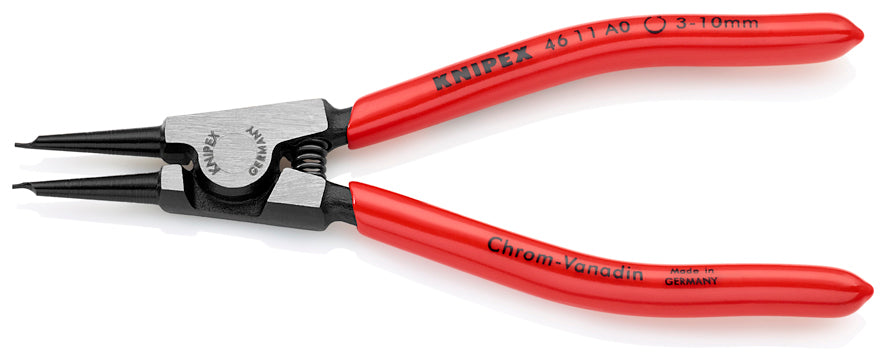 Pinza per anelli circolari esterni 140 mm 3-10 mm