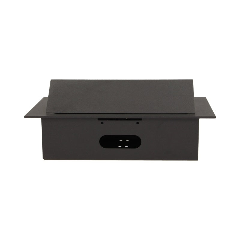 Prise Encastrable 3x2p+z Bord Plat Noir