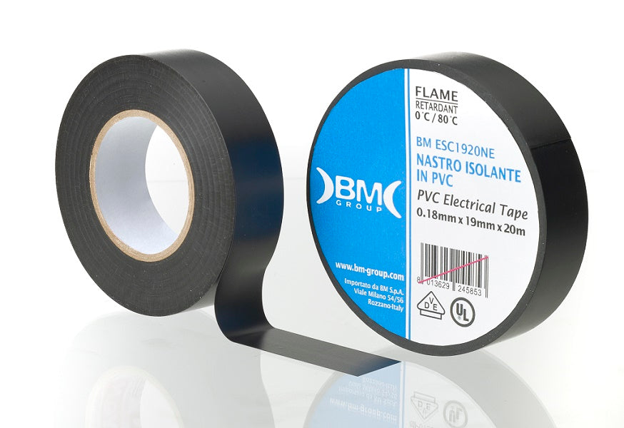 Professionel elektrisk isoleringstape 0,18mm*19mm*20mb