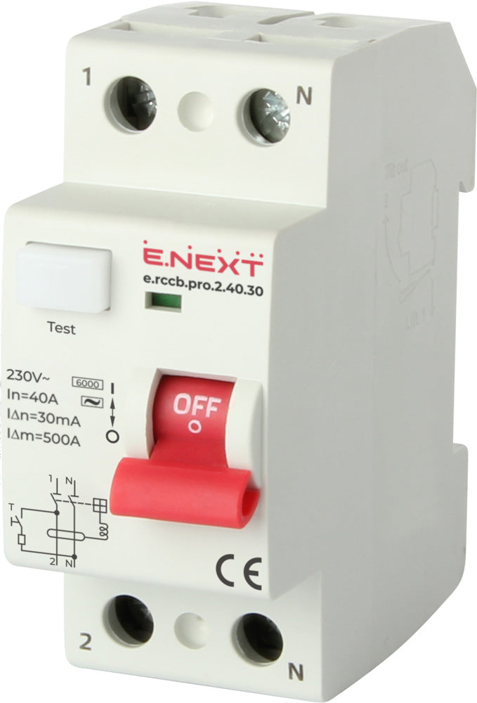 RCB.pro 2p 40a 30ma