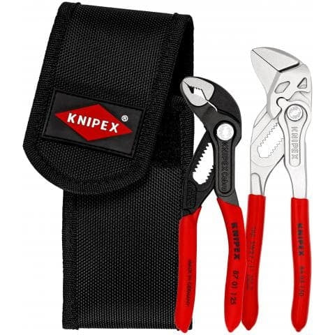 Set Mini Pinze In Custodia Da Cintura 2 Pz.