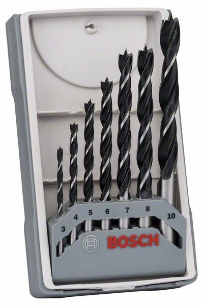 Set Burghie Lemn 3-10mm 7 Buc.