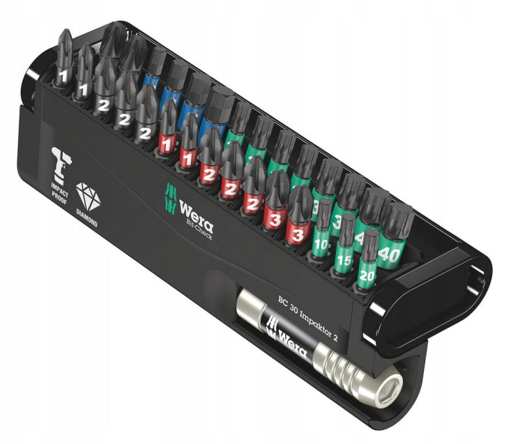 Bit-check 30 Impaktor Zestaw 2 bitów, 30 sztuk