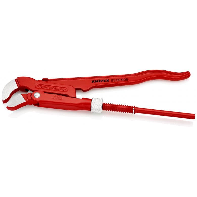 Llave para tubos ajustable con mordaza tipo S 245 mm 1,5''