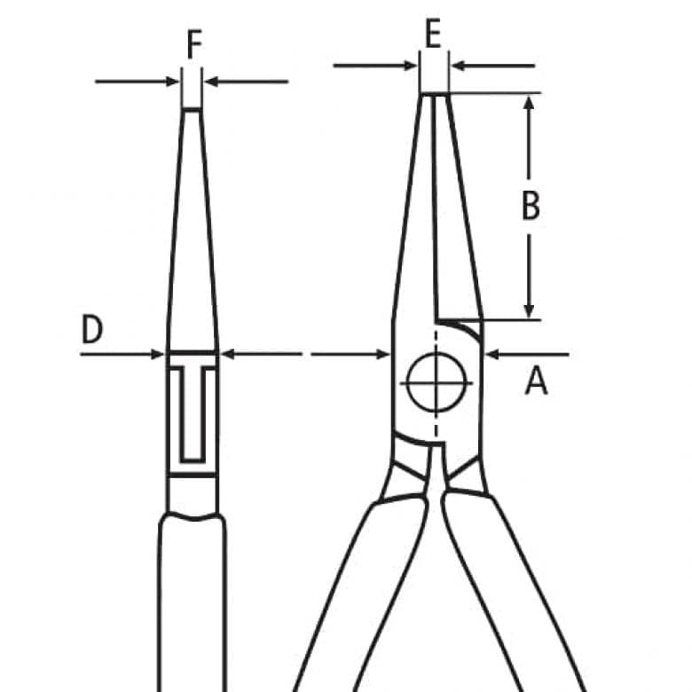 Kleště na elektroniku 115mm
