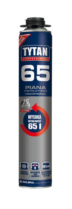 Tytan 65 750ml 02 Lågtryckspistolskum