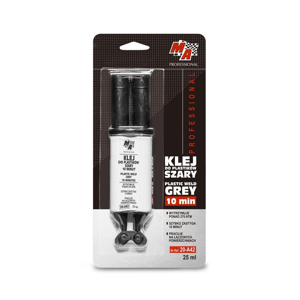 Plastic Welding Glue 10 Minutes Grey 25ml