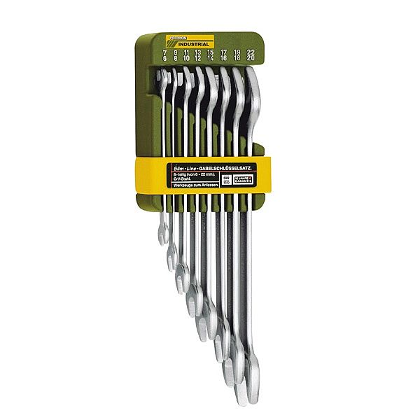 Set Of Open-end Wrenches 8 Pieces