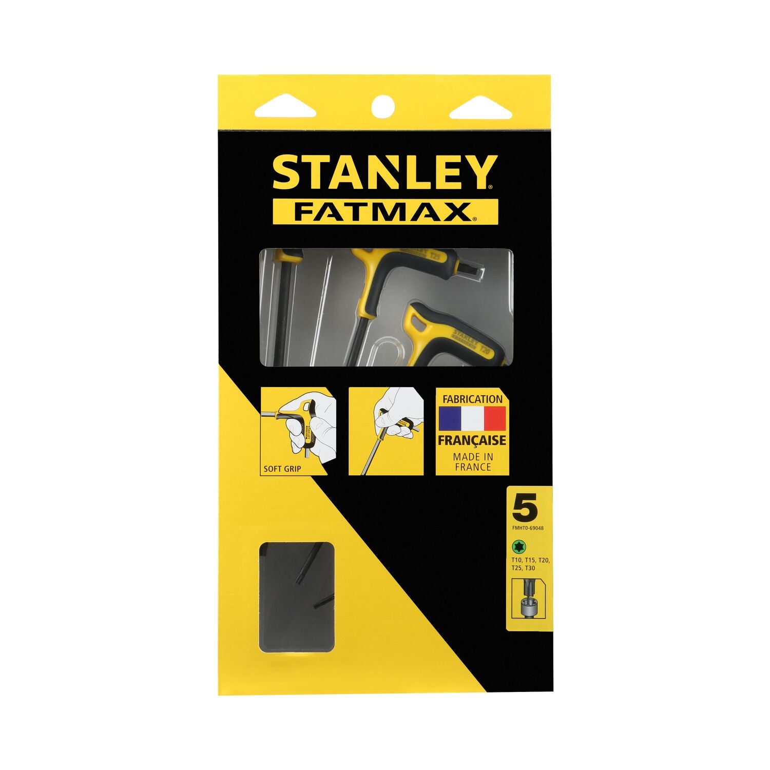 P St Fm Type Sekskantnøglesæt 5 Stk.