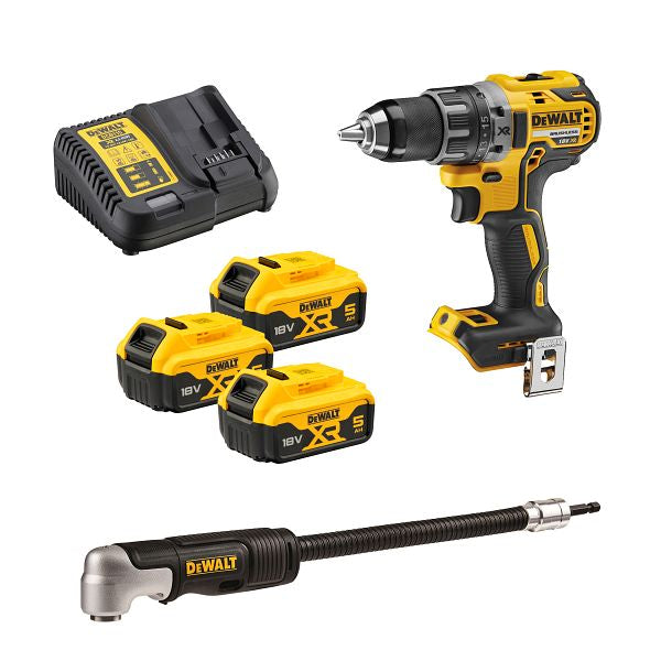 Cordless Drill/driver Bl 18v 3*5.0ah + Acc