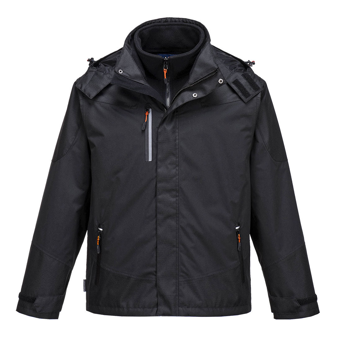 Insulated Jacket 3in1 S553 Black Xl